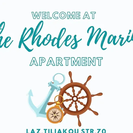 The Rhodes Marina Apartment Rhodes City Dış mekan fotoğraf